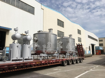 電池材料真空盤式干燥機工程─【金陵干燥】