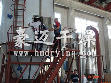 聚合硫酸鐵絮凝劑干燥機工程─【常州豪邁干燥】